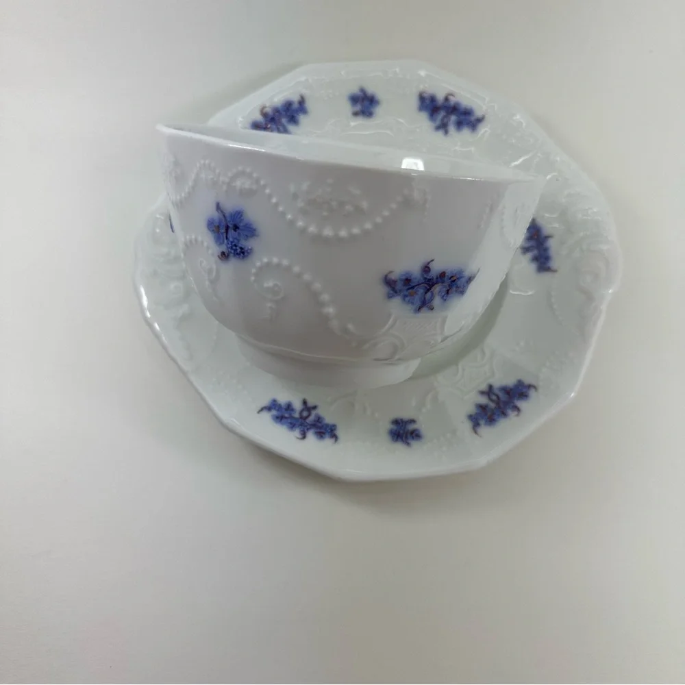 Adderley Chelsea pattern Bowl And Plate Set